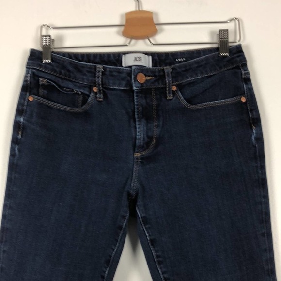 AOS Los Angeles Lucy skinny ankle 5 pocket blue jeans Size 8 - Picture 3 of 7
